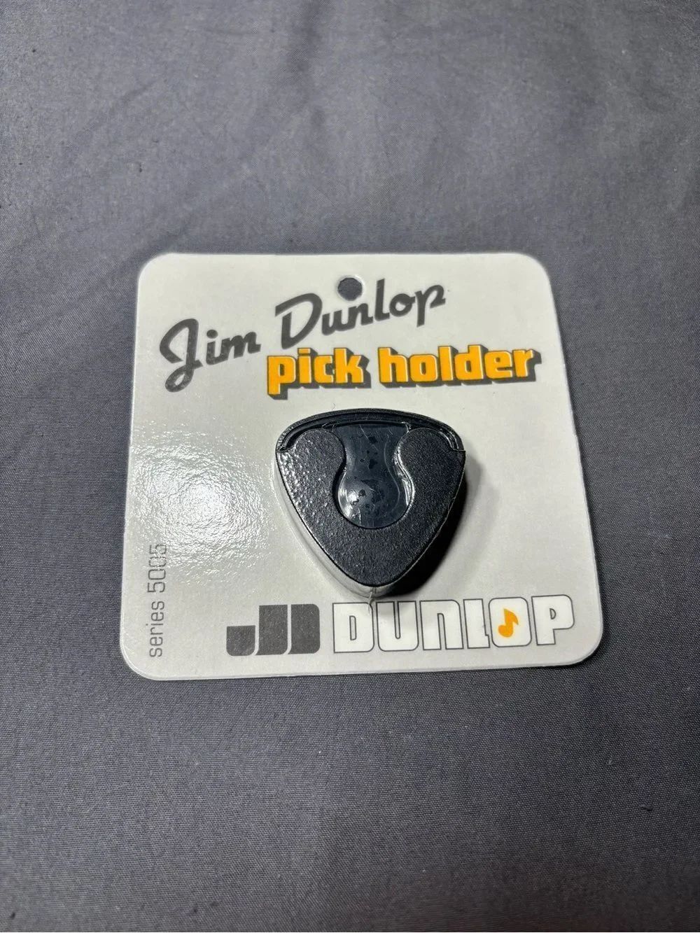 New Jim Dunlop Black Guitar Pick Holder